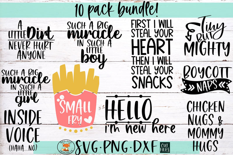 SVG FILES, Toddler SVG Bundle, Cut Files for Cricut, Little Boy Designs, Little Girl Designs, Funny Kids svg, Child svg bundle, Kid Bundle SVG RedFoxDesignsUS 