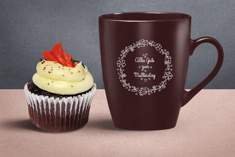 svg Happy mother's day greeting card in Deutschland Alles Gute zum Muttertag SVG Zoya Miller 