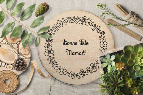 svg Happy mother's day greeting card in France Bonne Fete Maman SVG Zoya Miller 