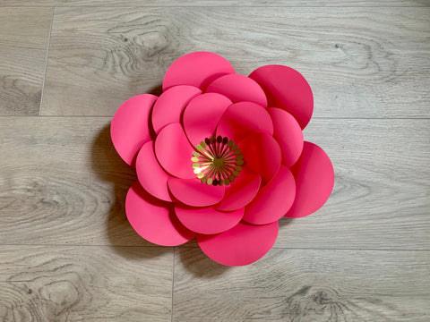 SVG Unicorn Paper Flower Template SVG CanadaCraftsStudio 