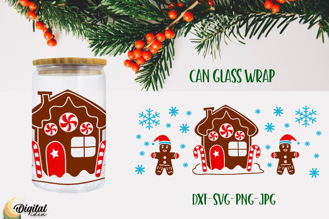 SVG Wrap Design. 3D Christmas Can Glass Quotes. SVG Design SVG Evgenyia Guschina 