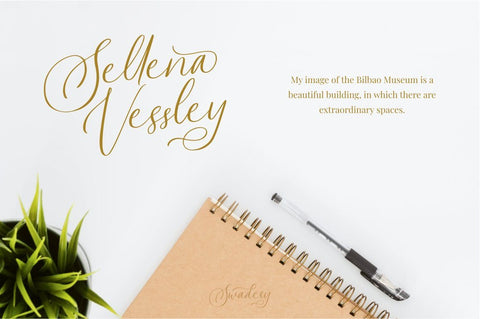 Swadery – Luxurious Font Font Good Java 