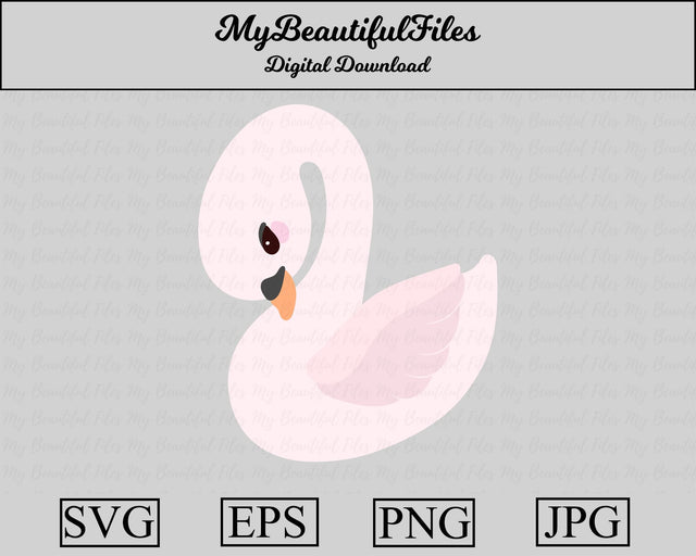Swan - Animal SVG MyBeautifulFiles 