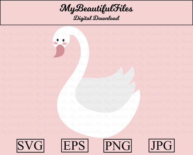 swan - Animal SVG MyBeautifulFiles 