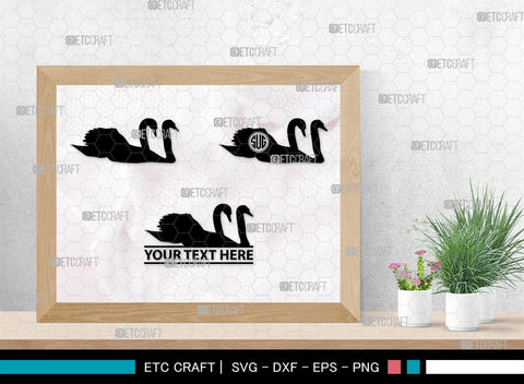 Swan Silhouette, Swan SVG, Swan Bird Svg, Gander Svg, Cygnini Svg, Baby Swan Svg, SB00327 SVG ETC Craft 
