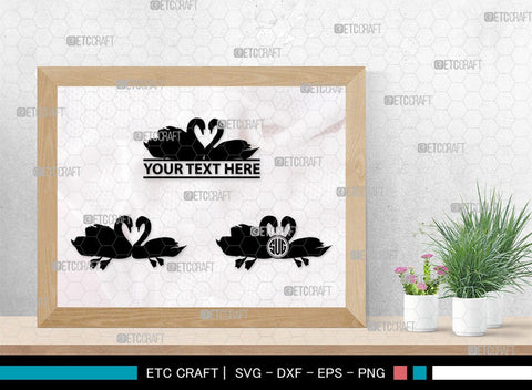 Swan Silhouette, Swan SVG, Swan Bird Svg, Gander Svg, Cygnini Svg, Baby Swan Svg, SB00327 SVG ETC Craft 