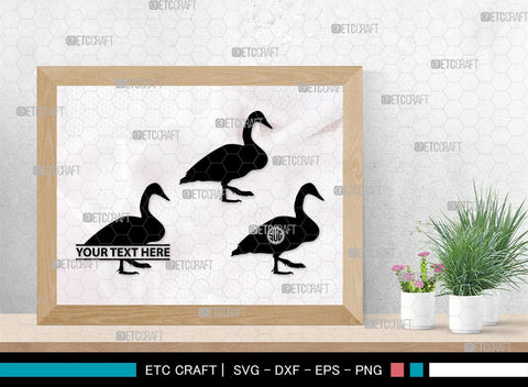 Swan Silhouette, Swan SVG, Swan Bird Svg, Gander Svg, Cygnini Svg, Baby Swan Svg, SB00327 SVG ETC Craft 