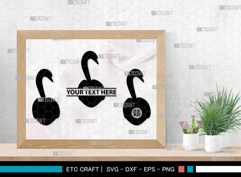 Swan Silhouette, Swan SVG, Swan Bird Svg, Gander Svg, Cygnini Svg, Baby Swan Svg, SB00327 SVG ETC Craft 