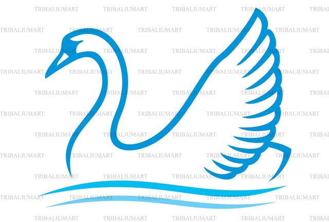 Swan SVG TribaliumArtSF 