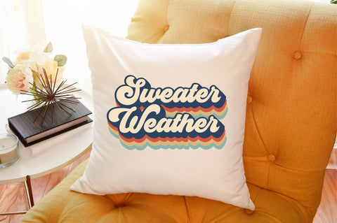 Sweater Weather Autumn Cut File Sublimation designartist 