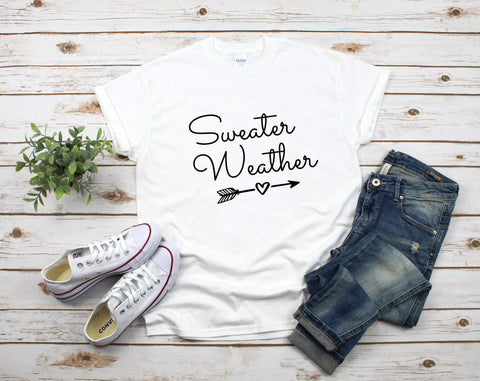 Sweater Weather SVG - 4 Designs, Hello Sweater Weather SVG SVG HappyDesignStudio 