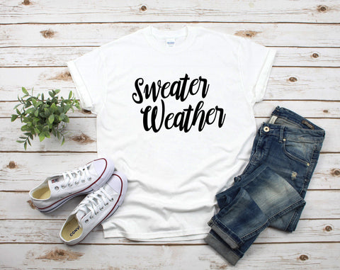 Sweater Weather SVG - 4 Designs, Hello Sweater Weather SVG SVG HappyDesignStudio 