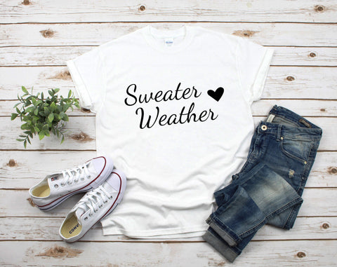 Sweater Weather SVG - 4 Designs, Hello Sweater Weather SVG SVG HappyDesignStudio 