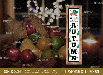 Sweater Weather SVG Cut File | Thanksgiving Sign Svg | Fall Decor Svg | Porch Sign Svg | Farmhouse Fall Sign | Thanksgiving door hanger Svg | Thanksgiving Wood Sign SVG ETC Craft 