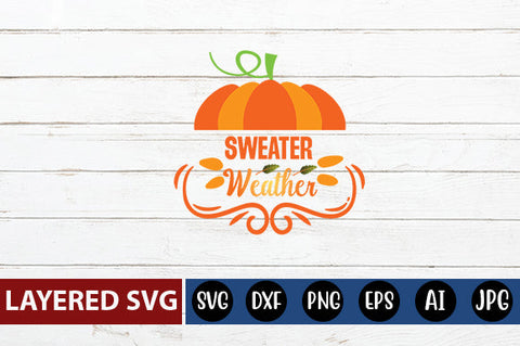 Sweater Weather svg cute file SVG Blessedprint 
