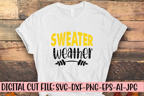 Sweater Weather SVG Design SVG Syaman 