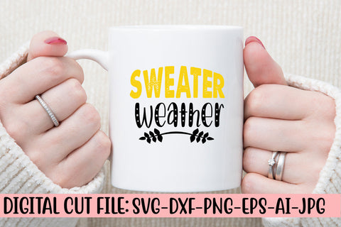 Sweater Weather SVG Design SVG Syaman 