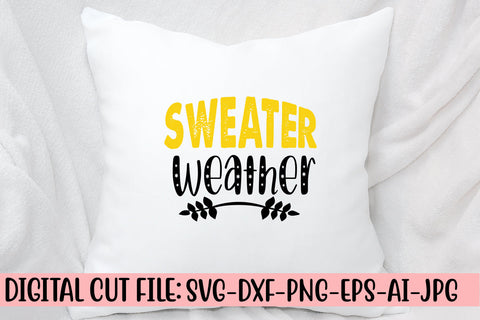 Sweater Weather SVG Design SVG Syaman 