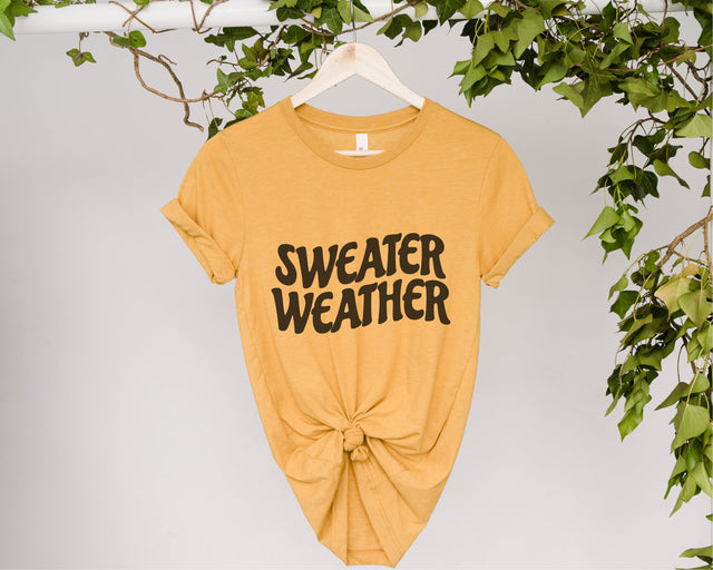 Sweater weather svg, fall vibes svg, cozy vibes svg, fall shirt svg, winter svg, cold weather svg, fall svg, sweater svg, svg for shirt, png SVG Fauz 