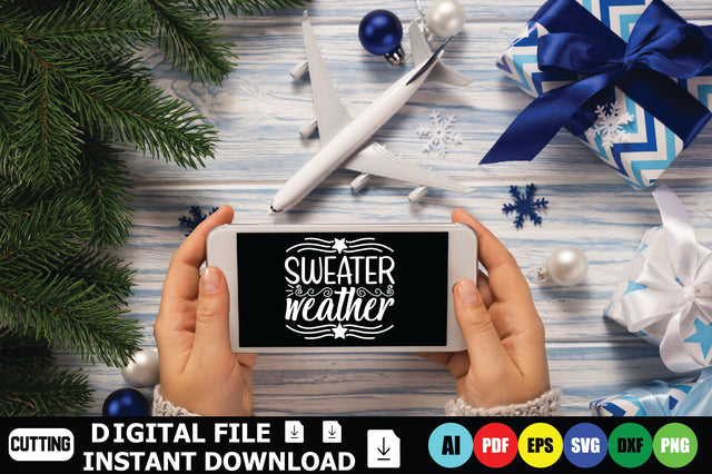 Sweater Weather SVG Shahin alam 