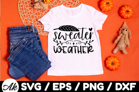 Sweater weather svg SVG akazaddesign 