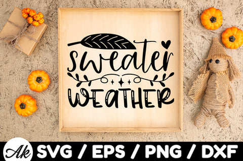 Sweater weather svg SVG akazaddesign 