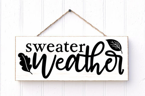 Sweater Weather SVG SVG Ikonart Design Shop 