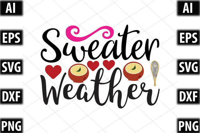 Sweater weather SVG SVGista 