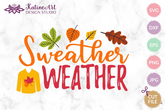 Sweather weather svg Fall sayings svg Book svg Autumn svg Fall Quotes svg Fall Quote svg Autumn svg Autumn Quote. Jpg, png, eps, dxf, svg cut file. SVG KatineArt 
