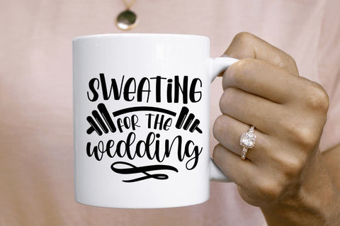 Sweating for the wedding SVG SVG Regulrcrative 