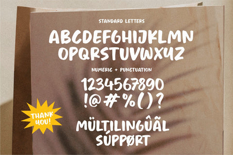 Sweet Almond Handbrushed Font Font Letterative 