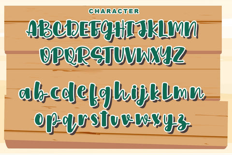 Sweet Aloha Font Stefani Letter 