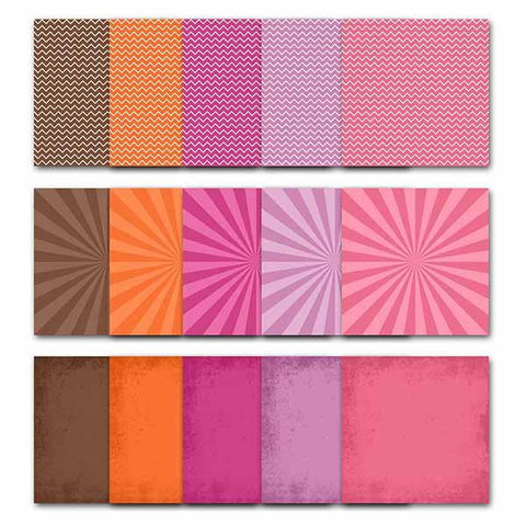 Sweet and Sassy Digital Paper Pack Sublimation Old Market 