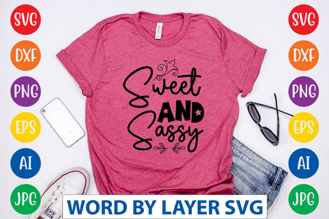 Sweet And Sassy SVG Design SVG Rafiqul20606 