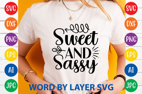 Sweet And Sassy, Wedding SVG Cut File SVG Rafiqul20606 