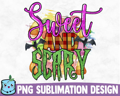 Sweet And Scary Sublimation Design Sublimation MintyMarshmallows 