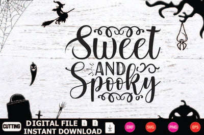 Sweet And Spooky SVG Shahin alam 