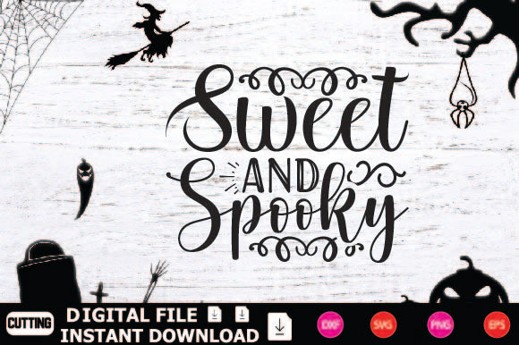 Sweet And Spooky SVG Shahin alam 