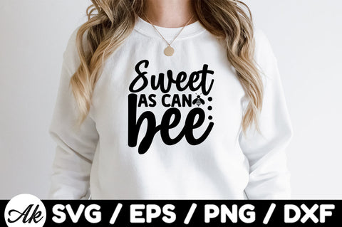 Sweet as can bee svg SVG akazaddesign 