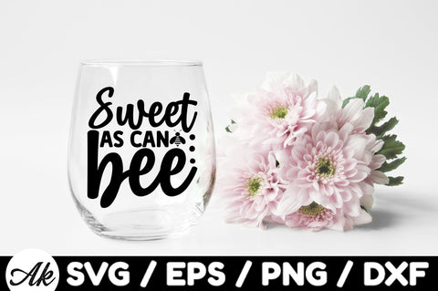 Sweet as can bee svg SVG akazaddesign 