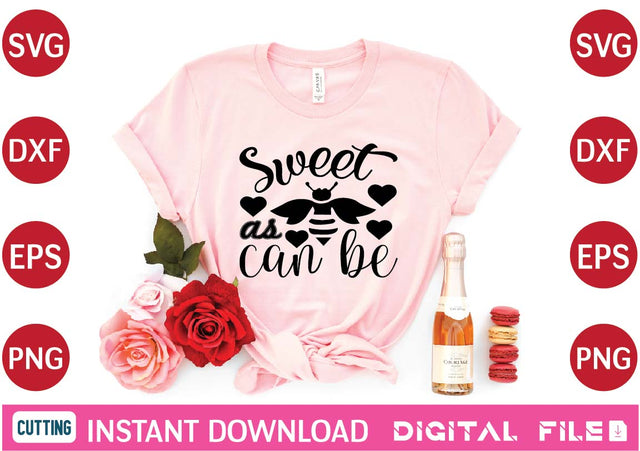 sweet as can bee svg SVG designer krishna 