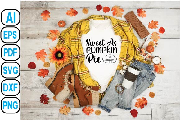 Sweet As Pumpkin Pie SVG Craftlabsvg24 
