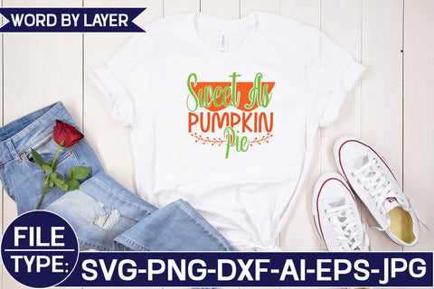 Sweet As Pumpkin Pie SVG Cut File SVG Studio Innate 