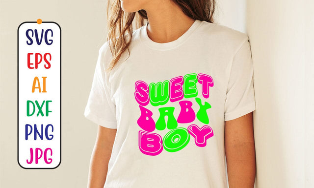 Sweet Baby Boy Retro SVG SVG Syaman 
