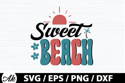 Sweet beach Retro SVG SVG akazaddesign 