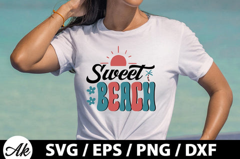 Sweet beach Retro SVG SVG akazaddesign 