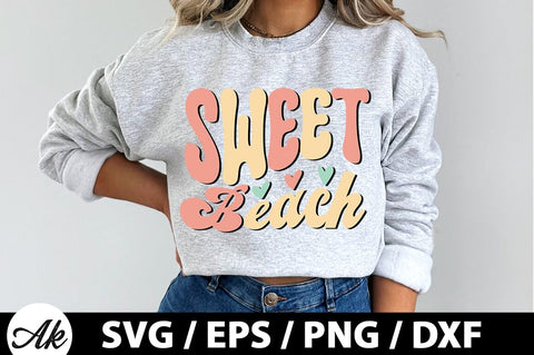 Sweet beach Retro SVG SVG akazaddesign 