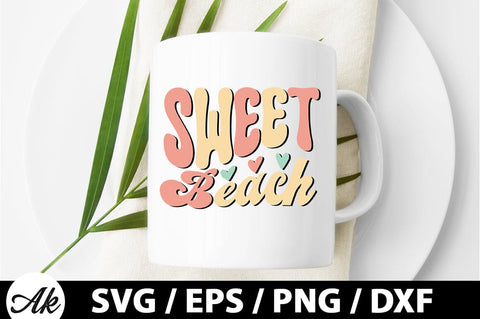 Sweet beach Retro SVG SVG akazaddesign 