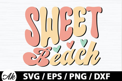 Sweet beach Retro SVG SVG akazaddesign 