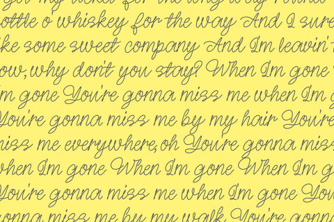 Sweet Bella Script Font FontDuo 
